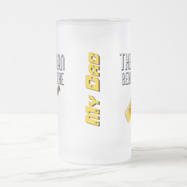 Mannen bakom Beer- Mitt Pappa Mugg (Center)