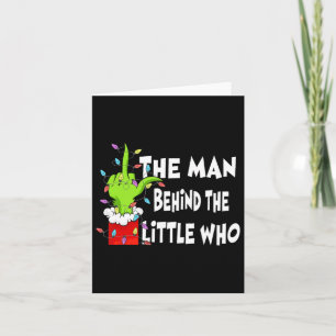 Mannen bakom den lilla som skickar julklapp kort