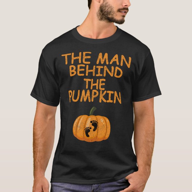 mannen bakom pumpen t shirt (Framsida)