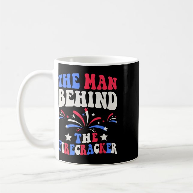 Mannen bakom smällkaramellen 4:e juli Kön  Kaffemugg (Vänster)