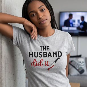 Mannen Gjorde Det Sann Kriminal T-Shirt