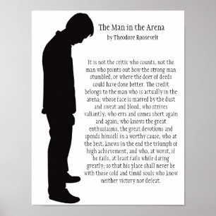 Mannen i Arena 11 X 14 Poster