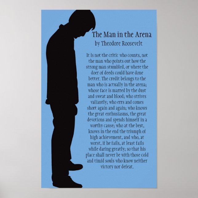 Mannen i Arena 11 X 17 Poster (Framsidan)