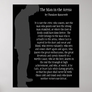 Mannen i Arena Poster