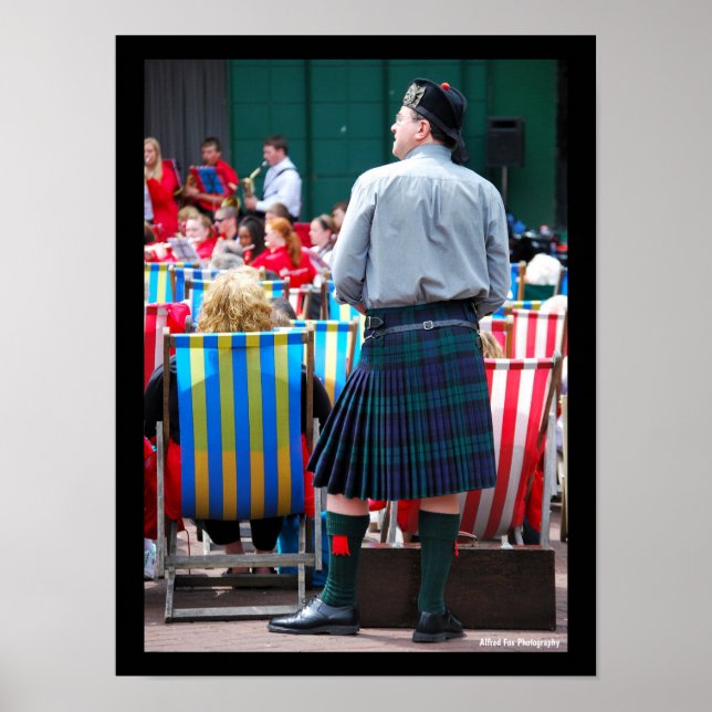 Mannen i kilt poster (Framsidan)