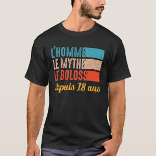 Mannen i myten om boförlusterna i 18 år. t shirt