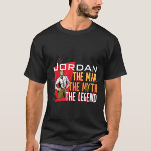 Mannen i myten om legenden Jordanien T Shirt