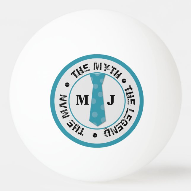 Mannen i myten om legenden personlig namn pingisboll (Framsidan)