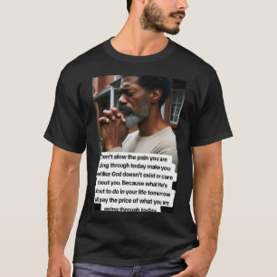 Mannen måste vara, den här sloganen kommer att gör t shirt