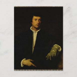 Mannen med en handske, c.1520 vykort
