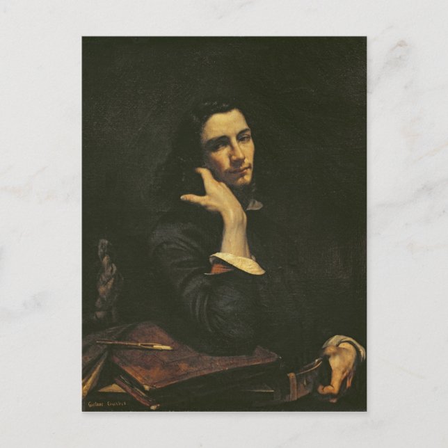 Mannen med läder Bälte Vykort (Framsida)