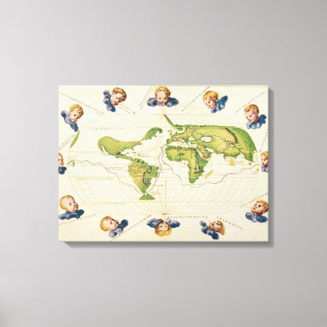 Mannen med pipe, 1892-96 (olja på canvas) canvastryck (Framsida)