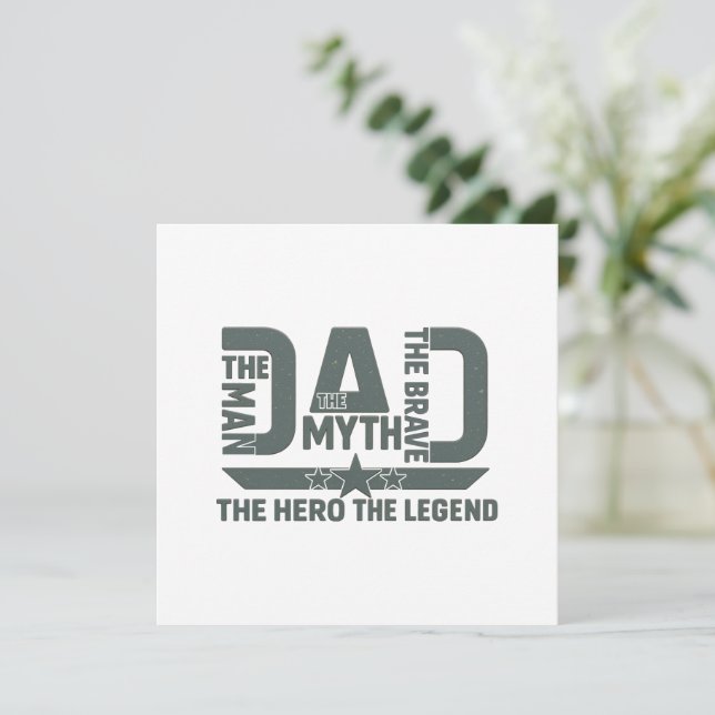 Mannen, Myten, Den Modige, Hjälten, Legenden (Stående Fram)