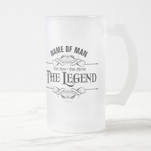 Mannen, myten, förklaringen frostat ölglas (Höger)