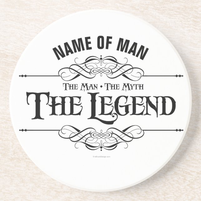 Mannen, myten, förklaringen underlägg (Framsidan)