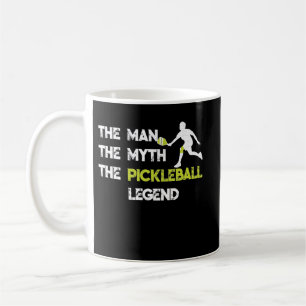 Mannen myten i pickleball-legenden t kaffemugg
