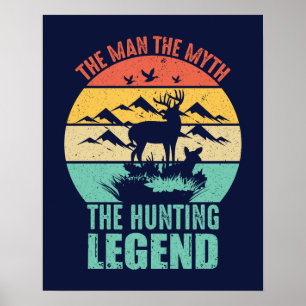 Mannen - myten - jaktlegenden poster