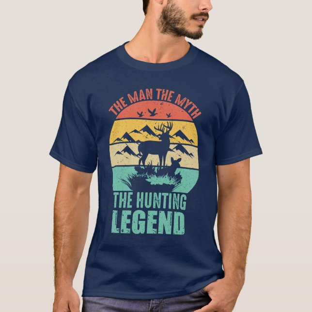 Mannen - myten - jaktlegenden t shirt (Framsida)