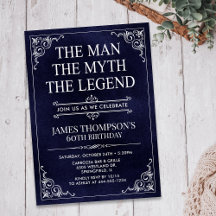 Mannen Myten Legenden 60-årsdag