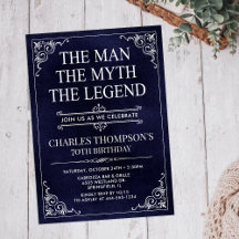 Mannen Myten Legenden 70-årsdag