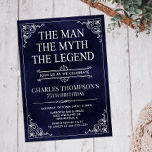 Mannen Myten Legenden 75-årsdag