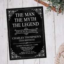 Mannen Myten Legenden 75-årsdag
