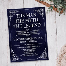Mannen Myten Legenden 90-årsdag