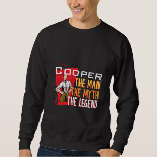 Mannen myten legenden Cooper Lång Ärmad Tröja