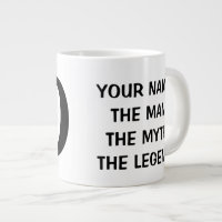 MANNEN MYTEN LEGENDEN extra stor jätte mugg