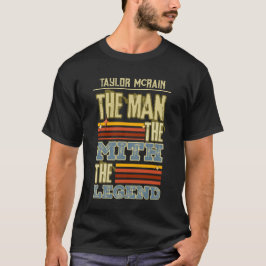 Mannen, myten, legenden! Personlig T Shirt