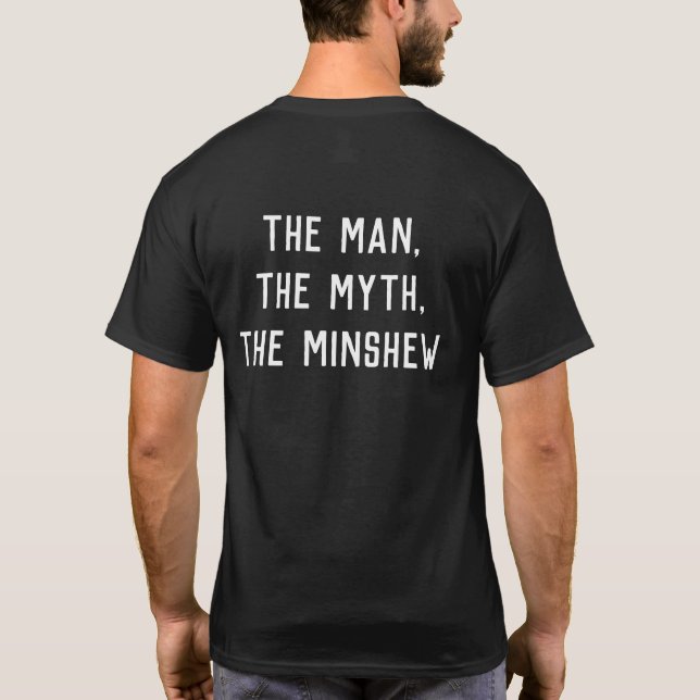 Mannen, myten, Minshew Jaguars T Shirt (Baksida)