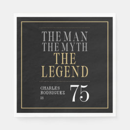 Mannen myten om 75:e-dagen pappersservett