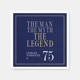 Mannen myten om 75:e-dagen pappersservett