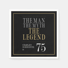 Mannen myten om 75:e-dagen pappersservett