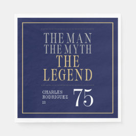 Mannen myten om 75:e-dagen pappersservett