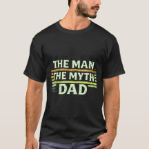 Mannen Myten Pappa Vintage Fars Dag