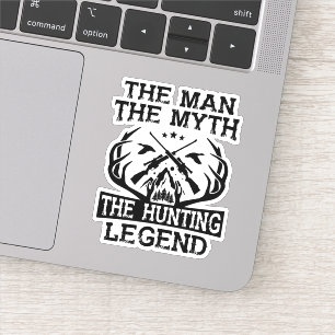 Mannen Myth the Hunting Legend - Camp Klistermärken