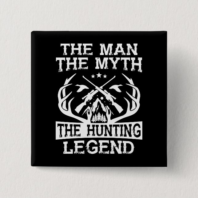 Mannen Myth the Hunting Legend - Camp Knapp (Framsida)