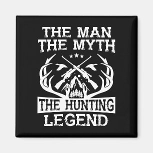 Mannen Myth the Hunting Legend - Camp Magnet