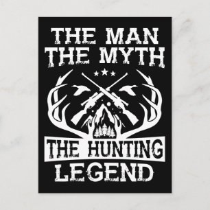 Mannen Myth the Hunting Legend - Camp Vykort