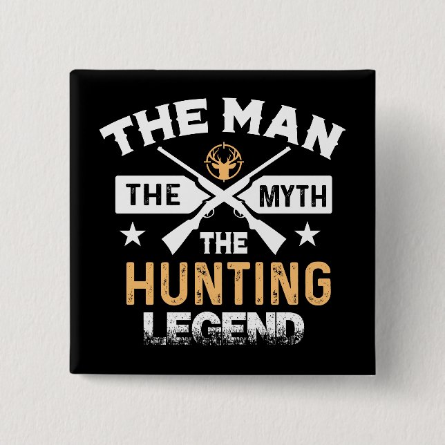 Mannen Myth the Hunting Legend - Hjorten Knapp (Framsida)