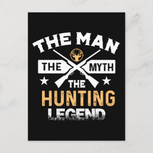 Mannen Myth the Hunting Legend - Hjorten Vykort