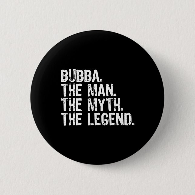 Mannen Myth the Legend Coola funny Knapp (Framsida)