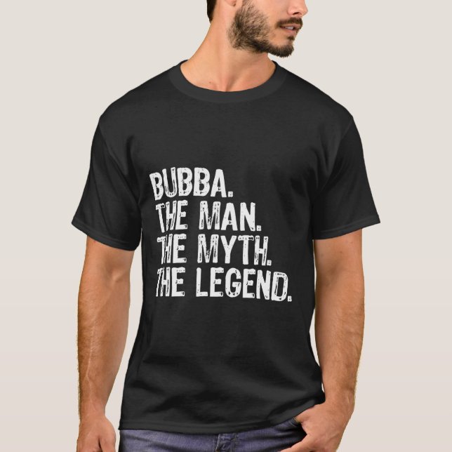 Mannen Myth the Legend Coola funny T Shirt (Framsida)