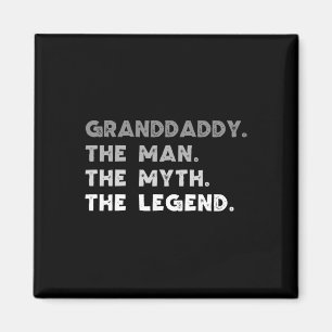 Mannen Myth the Legend Coola Grand-Pappa Magnet
