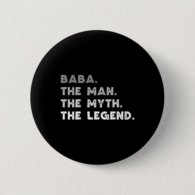 Mannen Myth the Legend Coola Knapp (Framsida)