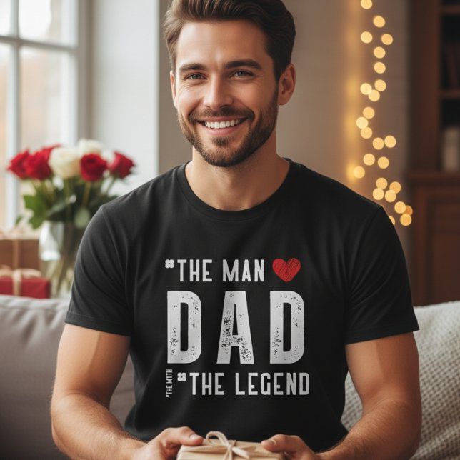 Mannen Myth the Legend | Far-dagspresent T Shirt (The Man The Myth The Legend Father’s Day T-Shirt)