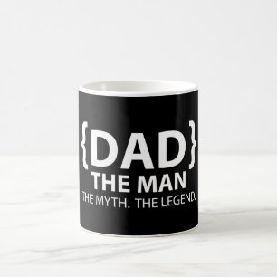 Mannen på Myth the Legend Pappa Kaffemugg