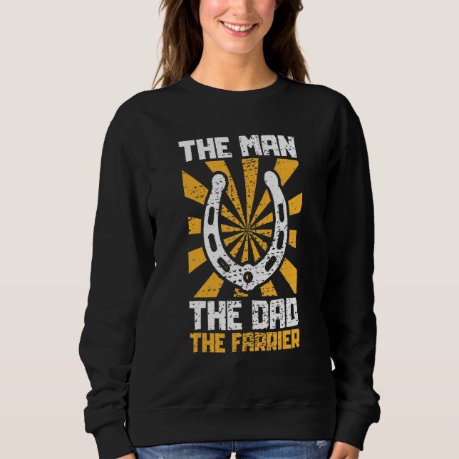 Mannen Pappa, lantgården, som förfalskar Blacksmit T Shirt (Framsida)
