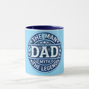 Mannen Pappan Myten Legenden Mugg